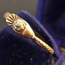 Georgian Ouroboros Ring | AntiqueAnimalJewelry