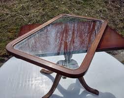 FERGUSON Bros Hoboken Nj Antique Mahogany Wood Georgian Style Square Removable Original Glass Serving Top Coffee TABLE 1930s RARE Furniture - Etsy Finland