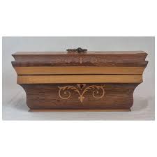 Rare model antique early 19th century French Ladies Sewing box with . For Sale at Ruby Lane