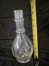 Vintage French Clear Glass 4 Chamber Liqueur Decanter | eBay