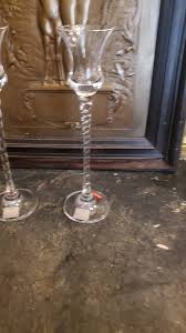 Vintage, Pair, Crystal, Single Light, Taper Candlestick Holders, by Mikasa, 9" Twisted Stem, Made in Austria, - Etsy