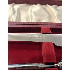 Vintage Stag Horn Carving Set: George Ibberson Sheffield ...