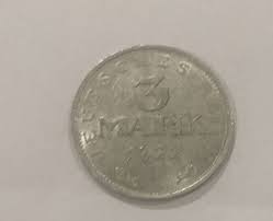 GERMANY 3 MARK 1922 COIN A | eBay