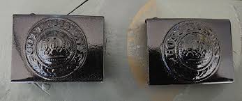 Reproduction WWI German Army Brass Belt Buckle New | eBay