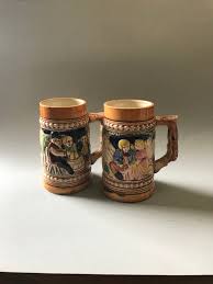 GERMAN BEER STEIN, Vintage Beer Stein, Vintage Barware ...