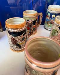 Ceramic Japan Beer Stein- Set of 9 – Fig House Vintage
