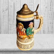 Vintage Kurt Hammer Lidded Beer Stein Made in Germany - Etsy