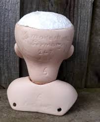Buy Vintage Reproduction English Germanbisque Doll Head Glass Eyes Online in India - Etsy