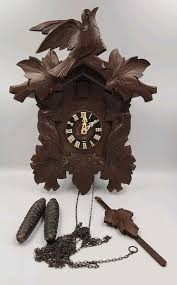 Vintage German Black Forest Cuckoo Clock ~ Circa 1940's ~ | eBay