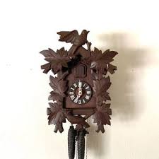 Classic 1960's Dark Brown Vintage Leaf and Loon Style Cuckoo Clock. Works GREAT!! Hand Crafted in Germany. 1 Year Warranty Included!! - Etsy