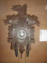 Cuckoo Clock German Black Forest working Hossfeld 1 Day CK3015A | eBay