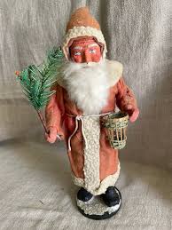 Antique Santa Candy Container - 12 Inches Tall - Etsy