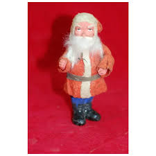 Cutest 5 inch German Woodcutter Santa Candy Container. For Sale at Ruby Lane