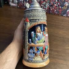 German Made Vintage 1972 Musical Stein Plays Trink, Trink, Bruderlein Trink | eBay