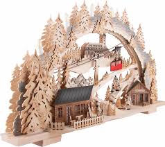 Candle Arch - Fichtelberg Idyll (72×43×15 cm/28.3×17×5.9in ...