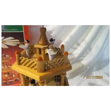 3-tier Christmas Windmill Whirl-a-gig Pyramid in Box -b. For Sale at Ruby Lane