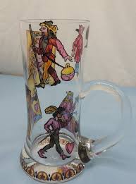 MARDI GRAS JESTER BEER MUG | eBay