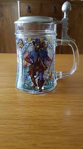 Resin Zinn BMF Vintage/Collectable/Collection/Motif Glass German Lidded Beer Mug | eBay