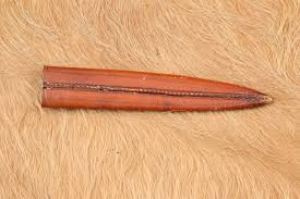 Slater Brothers English Dirk Fighting Knife Dagger & Sheath Stag Handle Antique 1880s Old West