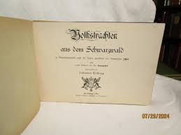 Volkstrachten Aus Dem Schwarzwald by Elchlepp, J.: Good ...