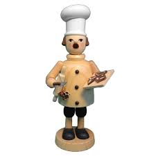 Pastry Chef Baker German Incense Smoker - ChristKindl-Markt