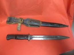 WW2 GERMAN MAUSER K98 BAYONET & SCABBARD BRING BACK - 42DDL ...