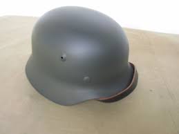 WH Stahlhelm + Kinnriemen M35 Steel Helmet WWII Helmet + Chin Strap Wehrmacht -3 | eBay
