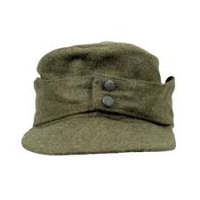 WW2 German Army M43 Field Cap - Repro Heer Ski Grey Wool Peaked Hat All Sizes | eBay