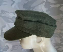 WWII WW2 GERMAN WH EM M43 PANZER WOOL FIELD MEN'S HAT CAP L | eBay
