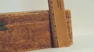 Vintage Antique Flemish Art Co 682 Pyrography Wood Box Chest ...