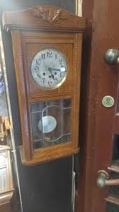 Antique Oakwood Wooden Wall Clock With Pendulum Kobenhavns Raadhus Klokke - Etsy