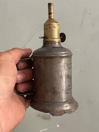 Antique old French Pigeon Lamp Oil Petrol Garantie Veritable Paris WALL HANGING | eBay