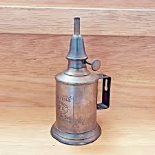 Vintage Safe Petrol Lamp in a Brass and Silver-Plated Body, France, Early 1900s | eBay