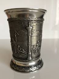 VINTAGE ARTINA SKS ZINN 95% PEWTER GOBLET CUP SHOT GLASS | eBay