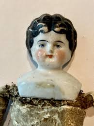 Antique Victorian Age Original Porcelain & Leather Doll - Parin Head - 1860 | eBay