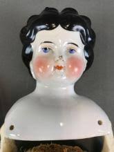 Sold at Auction: Vintage Porcelain Doll and Clothes