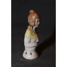 Tiny Two Inch German Half Doll. For Sale at Ruby Lane