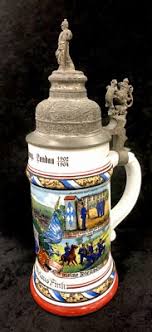 Bavarian Regimental Beer Stein Inf 23 Comp 1 Lithophane 1902 ...