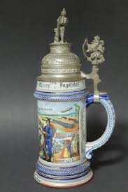 Old Reservists Jug IR 10 Ingolstadt Bavaria Beer Stein ...