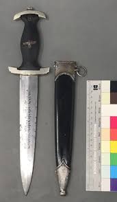 Certified Original M-33 SS Dagger from WWII Artifact