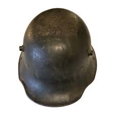 Original Model 1916 WWI German Helmet w/ Original Partial Lining & Camo, Size 64 | eBay