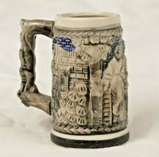 VTG Miniature Beer Stein Raised Relief 4" and 24 similar items