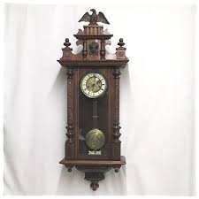 Antique Wall Clock with a Two (2) Different Tune Music Box ...