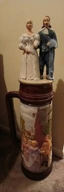 Large Vintage German Wedding Beer Stein | eBay