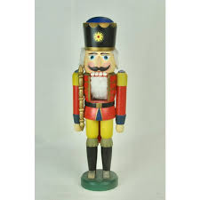 German Nutcracker in Yellow and Red Costume, 1960s | Chairish