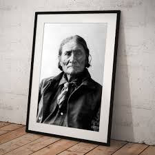 Geronimo, Apache Indian chief Framed Print by Frank Rinehart ...