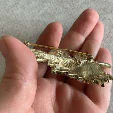 Vintage Sarah Coventry Gold Silver Tone Maple Leaf Brooch Pin | eBay