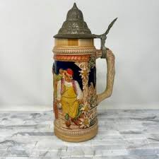 Vintage Gerz West German Wildlife Beer Stein - Etsy