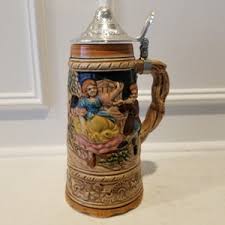 1960s Gertz 10" Ceramic Musical Stein. - Etsy