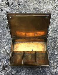 Beautiful Antique Early 1900s German Brass Trinket Stamp ...